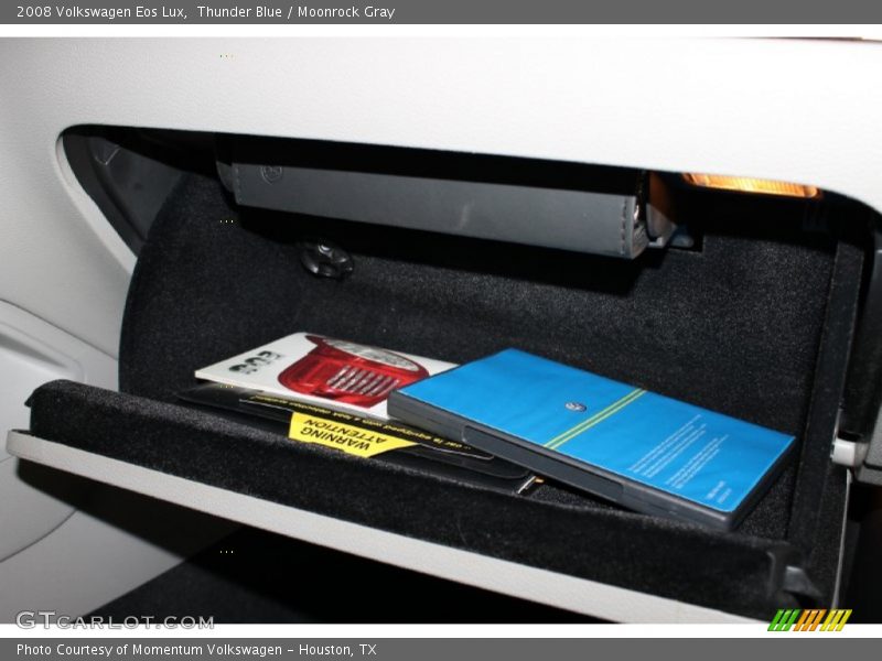 Thunder Blue / Moonrock Gray 2008 Volkswagen Eos Lux