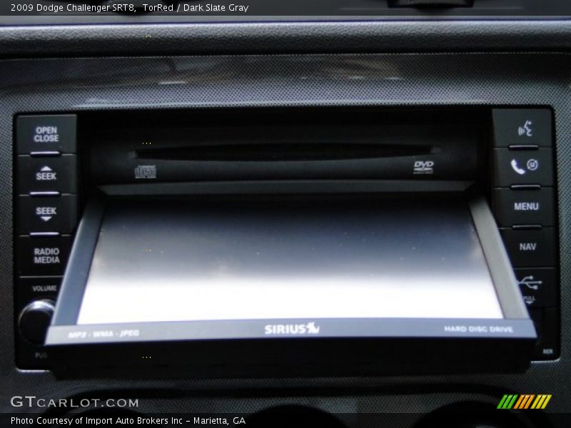 TorRed / Dark Slate Gray 2009 Dodge Challenger SRT8