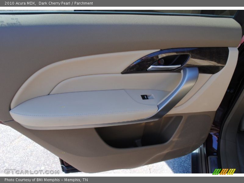 Dark Cherry Pearl / Parchment 2010 Acura MDX