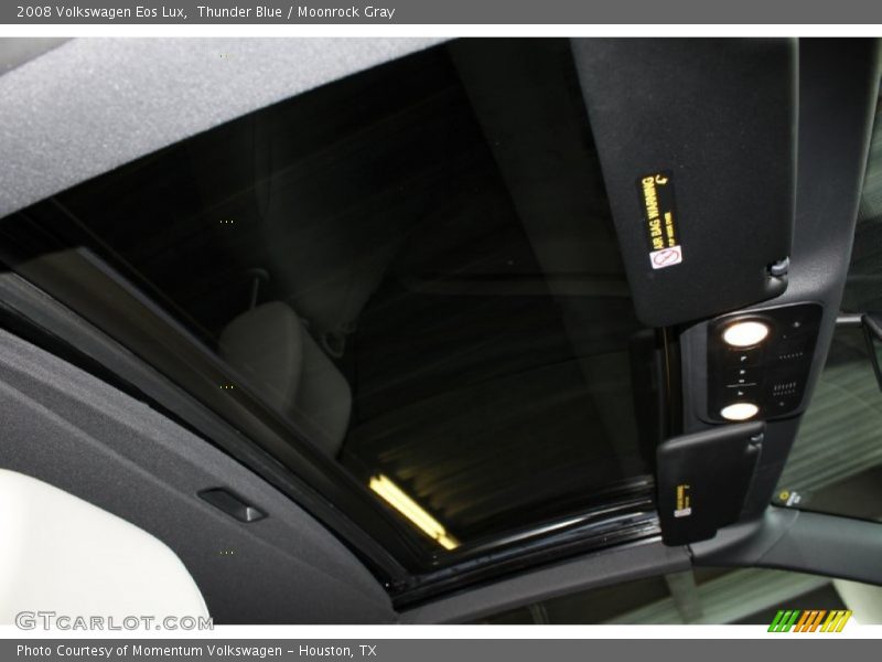 Thunder Blue / Moonrock Gray 2008 Volkswagen Eos Lux