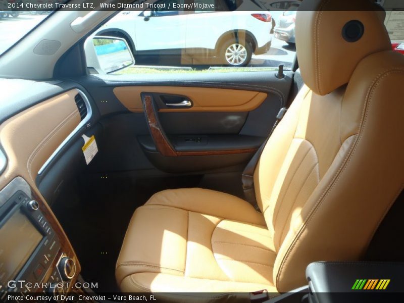 Front Seat of 2014 Traverse LTZ