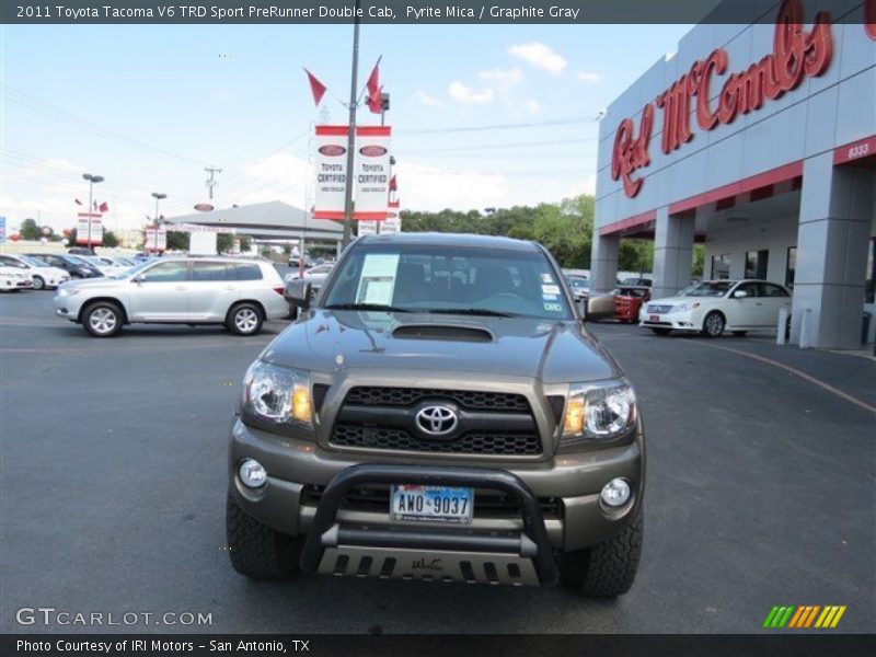 Pyrite Mica / Graphite Gray 2011 Toyota Tacoma V6 TRD Sport PreRunner Double Cab