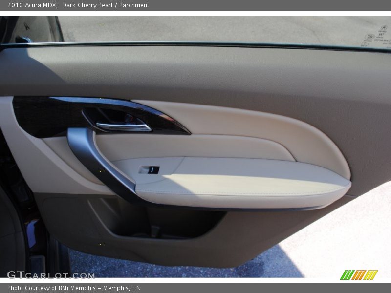 Dark Cherry Pearl / Parchment 2010 Acura MDX