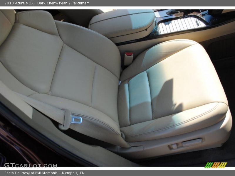 Dark Cherry Pearl / Parchment 2010 Acura MDX
