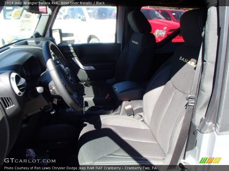 Billet Silver Metallic / Black 2014 Jeep Wrangler Sahara 4x4