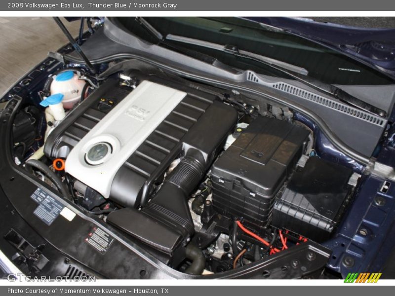 Thunder Blue / Moonrock Gray 2008 Volkswagen Eos Lux