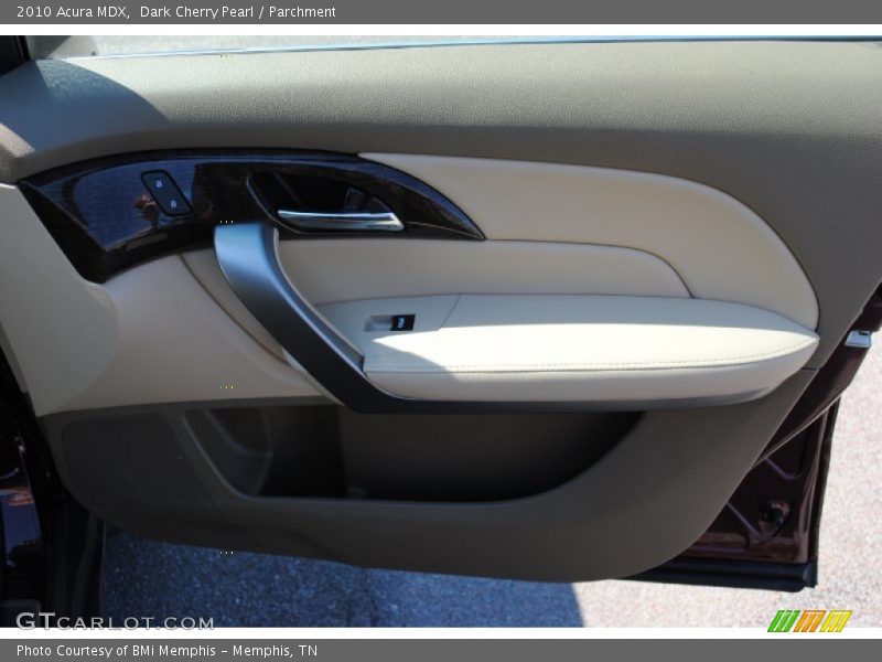 Dark Cherry Pearl / Parchment 2010 Acura MDX
