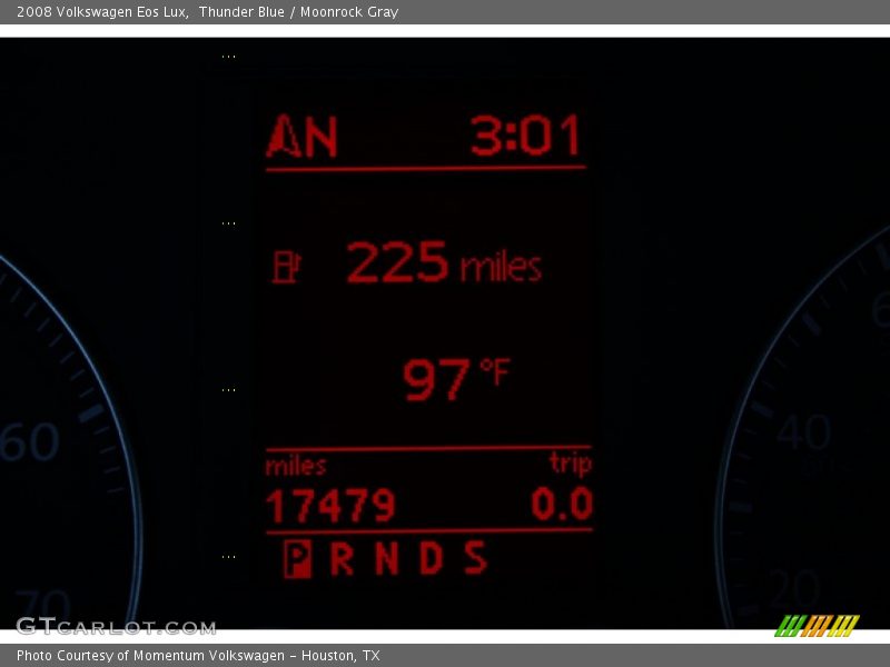 Thunder Blue / Moonrock Gray 2008 Volkswagen Eos Lux