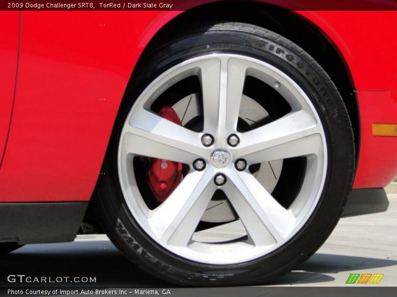 TorRed / Dark Slate Gray 2009 Dodge Challenger SRT8