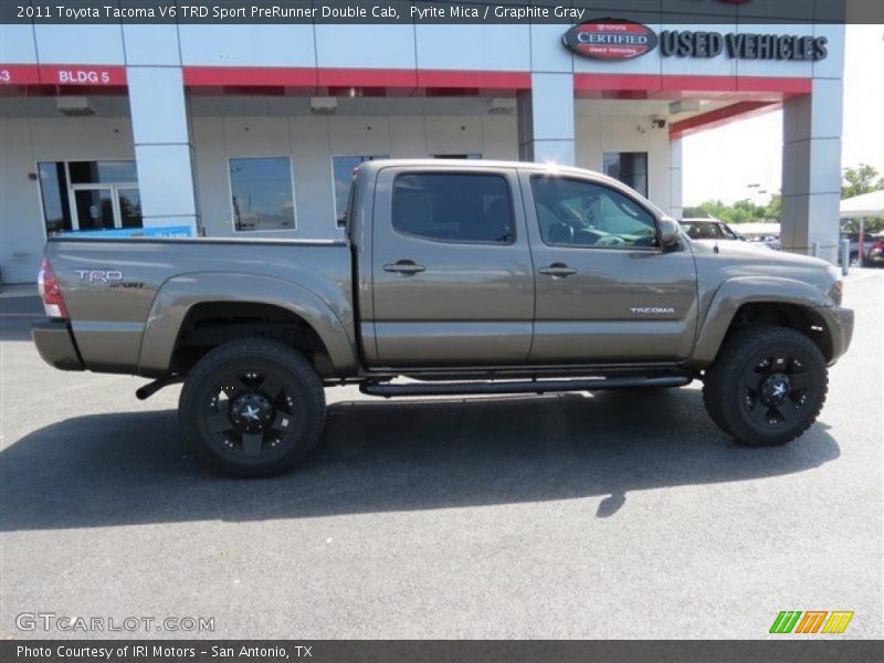 Pyrite Mica / Graphite Gray 2011 Toyota Tacoma V6 TRD Sport PreRunner Double Cab