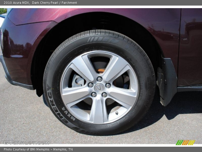 Dark Cherry Pearl / Parchment 2010 Acura MDX