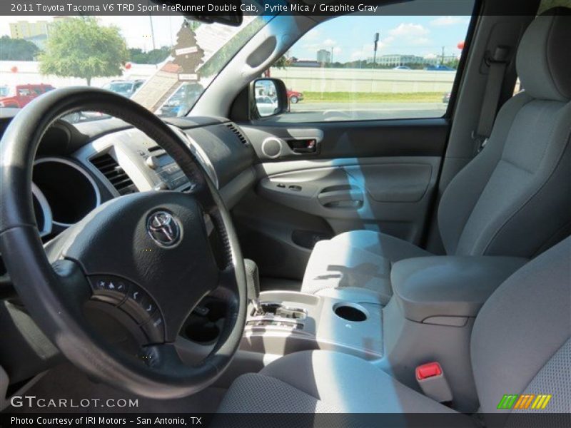 Pyrite Mica / Graphite Gray 2011 Toyota Tacoma V6 TRD Sport PreRunner Double Cab