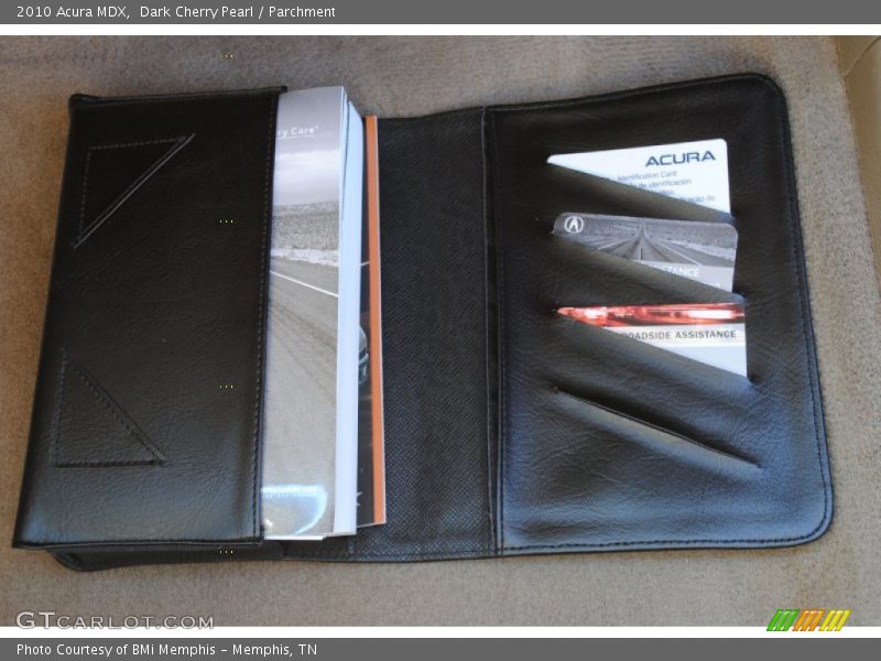 Dark Cherry Pearl / Parchment 2010 Acura MDX