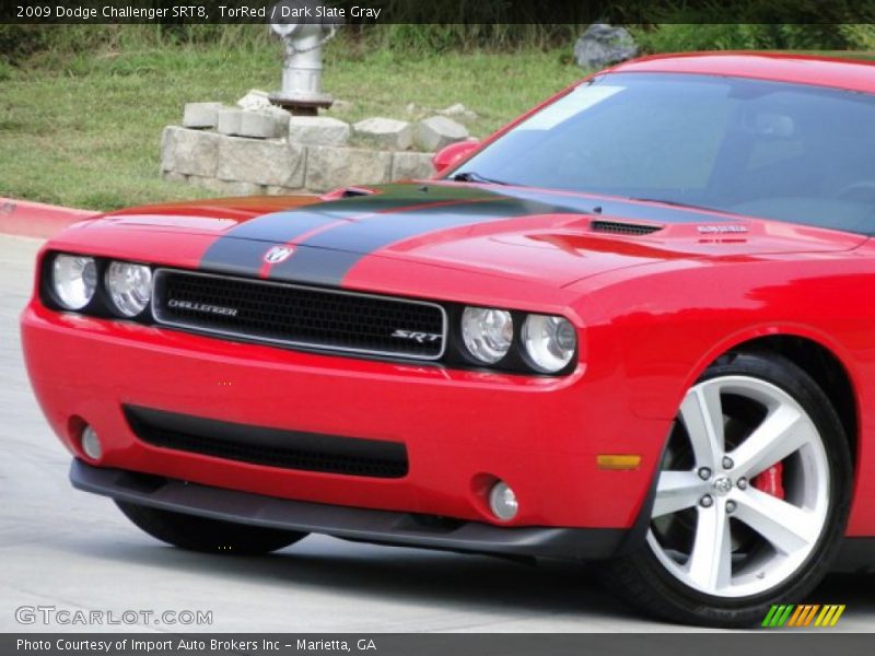 TorRed / Dark Slate Gray 2009 Dodge Challenger SRT8