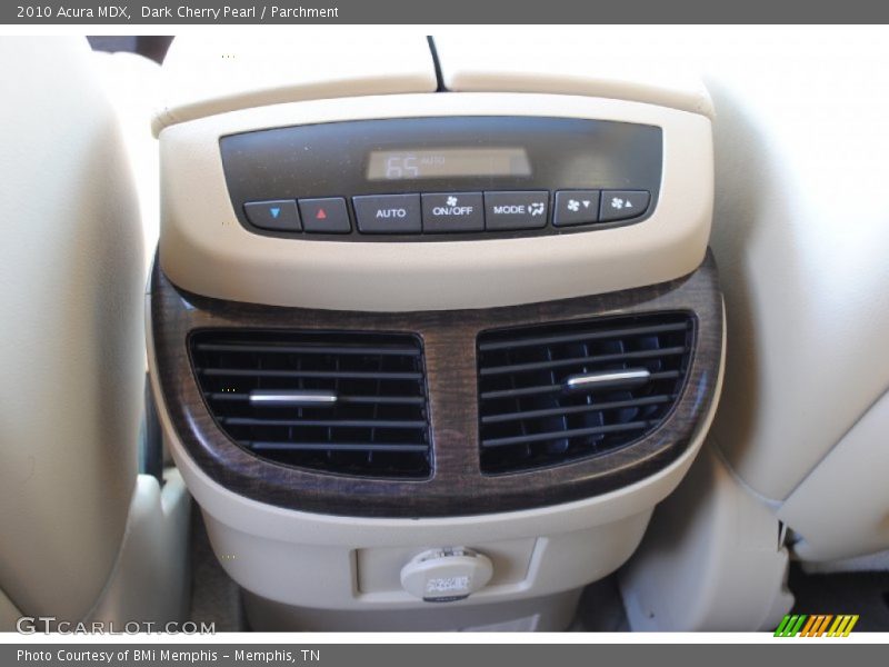 Dark Cherry Pearl / Parchment 2010 Acura MDX