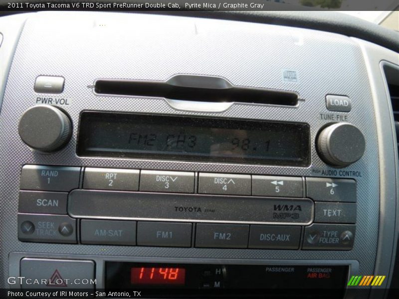 Pyrite Mica / Graphite Gray 2011 Toyota Tacoma V6 TRD Sport PreRunner Double Cab