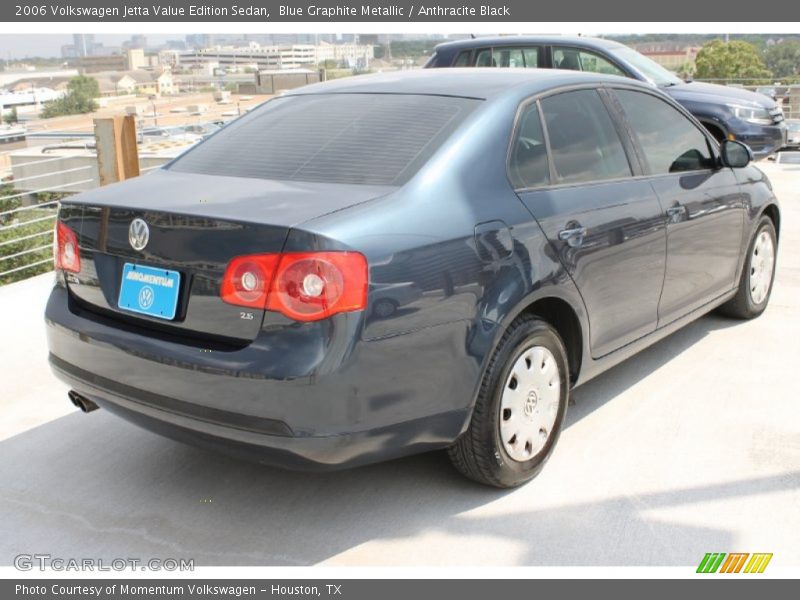 Blue Graphite Metallic / Anthracite Black 2006 Volkswagen Jetta Value Edition Sedan