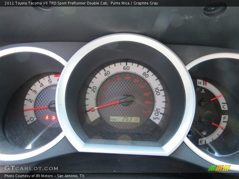 Pyrite Mica / Graphite Gray 2011 Toyota Tacoma V6 TRD Sport PreRunner Double Cab