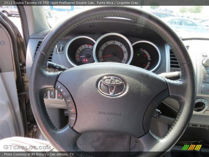 Pyrite Mica / Graphite Gray 2011 Toyota Tacoma V6 TRD Sport PreRunner Double Cab