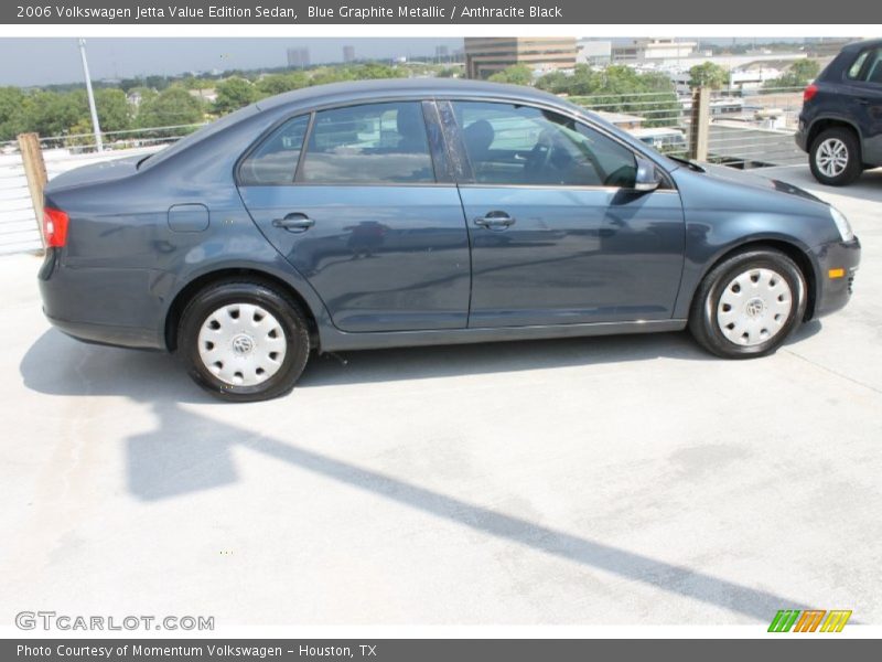 Blue Graphite Metallic / Anthracite Black 2006 Volkswagen Jetta Value Edition Sedan