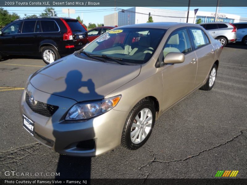 Desert Sand Mica / Bisque 2009 Toyota Corolla XLE