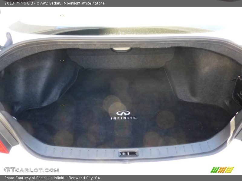  2013 G 37 x AWD Sedan Trunk