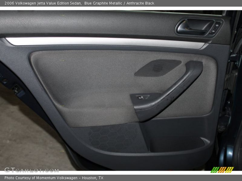 Blue Graphite Metallic / Anthracite Black 2006 Volkswagen Jetta Value Edition Sedan