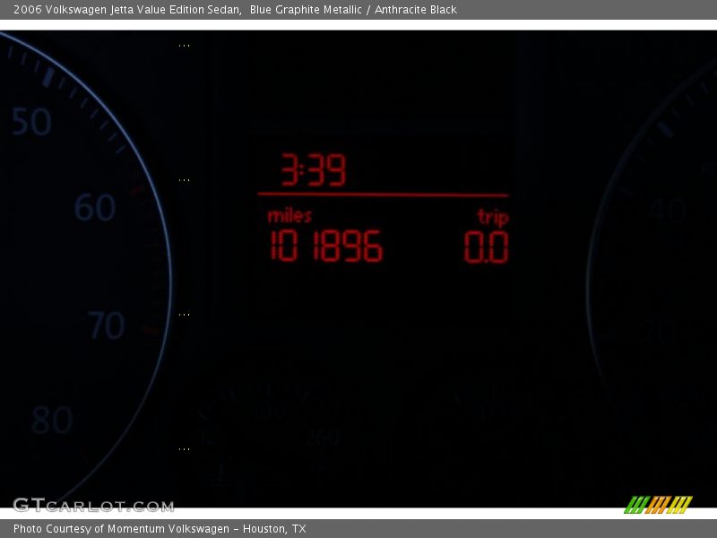 Blue Graphite Metallic / Anthracite Black 2006 Volkswagen Jetta Value Edition Sedan