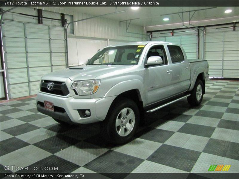 Silver Streak Mica / Graphite 2012 Toyota Tacoma V6 TRD Sport Prerunner Double Cab