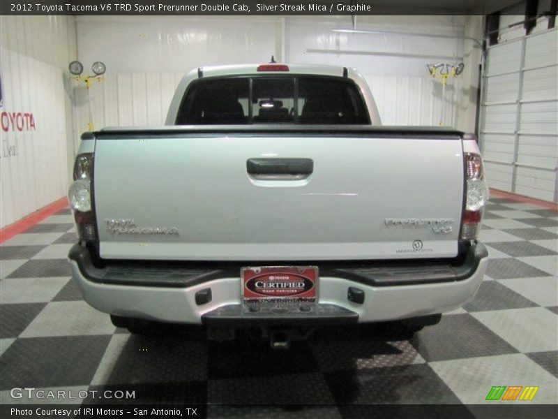 Silver Streak Mica / Graphite 2012 Toyota Tacoma V6 TRD Sport Prerunner Double Cab