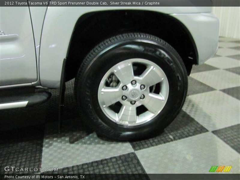 Silver Streak Mica / Graphite 2012 Toyota Tacoma V6 TRD Sport Prerunner Double Cab
