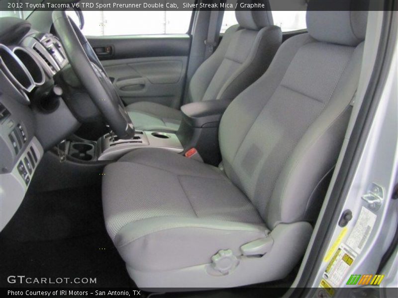Silver Streak Mica / Graphite 2012 Toyota Tacoma V6 TRD Sport Prerunner Double Cab