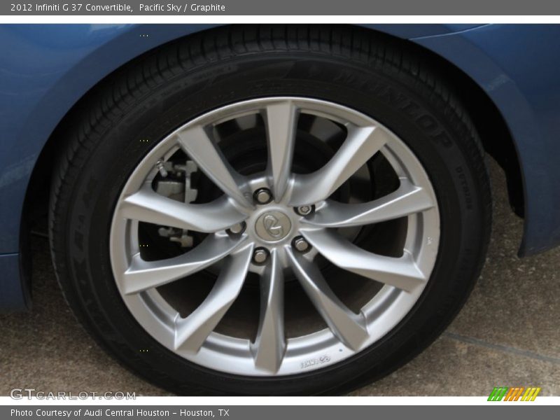 Pacific Sky / Graphite 2012 Infiniti G 37 Convertible