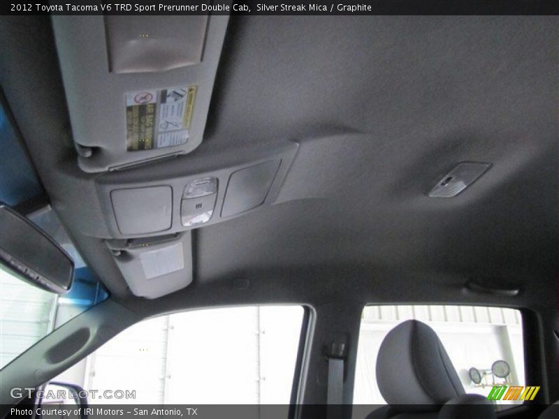 Silver Streak Mica / Graphite 2012 Toyota Tacoma V6 TRD Sport Prerunner Double Cab