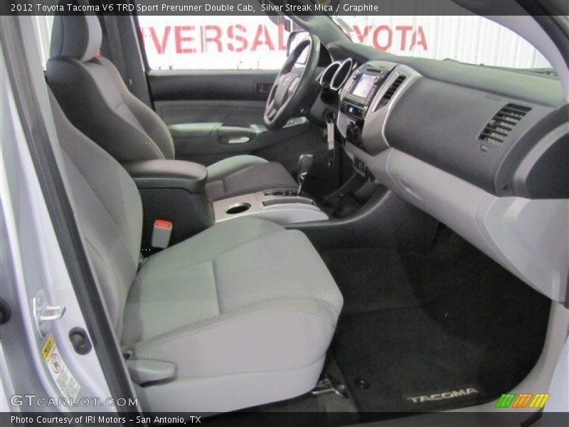 Silver Streak Mica / Graphite 2012 Toyota Tacoma V6 TRD Sport Prerunner Double Cab