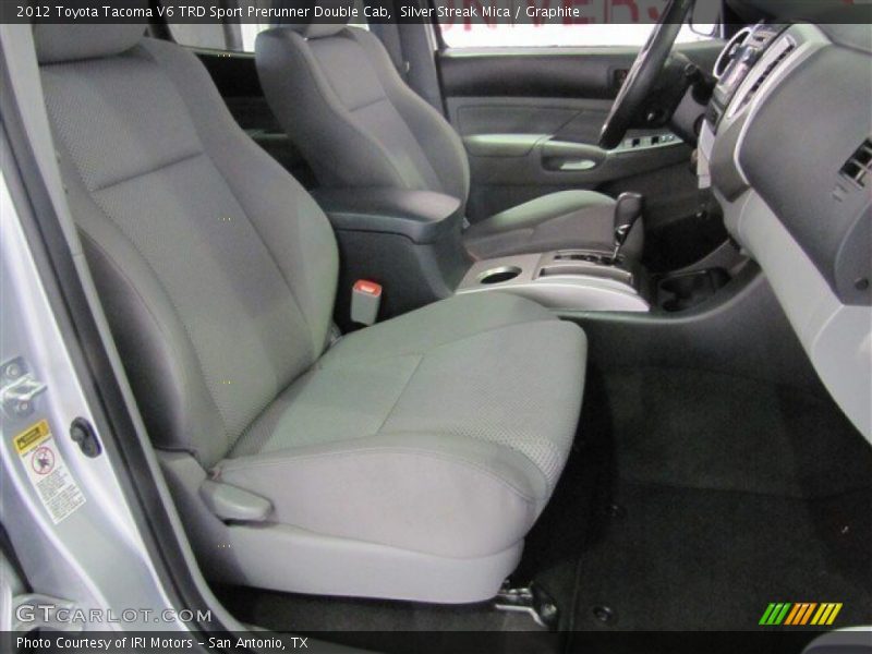 Silver Streak Mica / Graphite 2012 Toyota Tacoma V6 TRD Sport Prerunner Double Cab