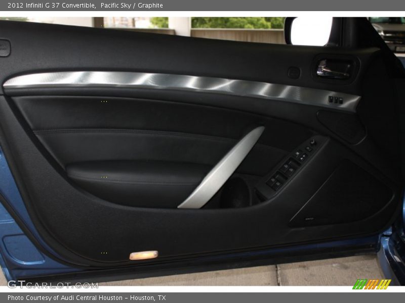 Pacific Sky / Graphite 2012 Infiniti G 37 Convertible
