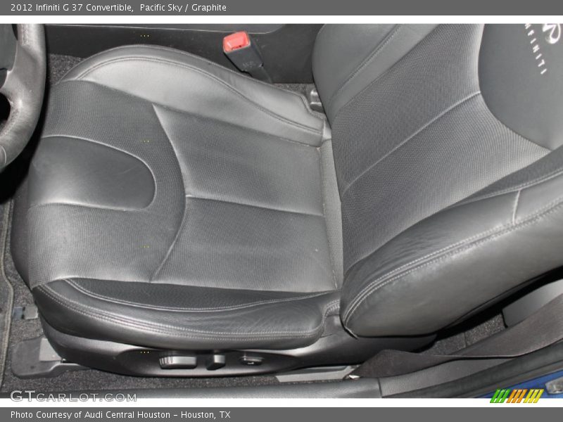 Pacific Sky / Graphite 2012 Infiniti G 37 Convertible