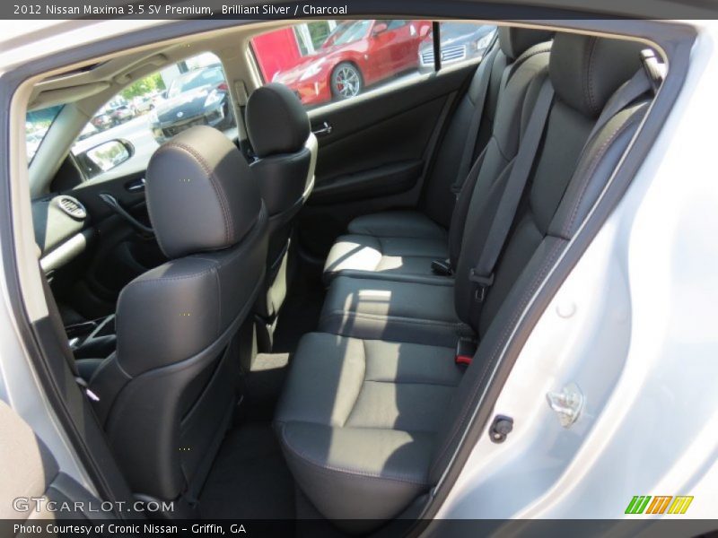Brilliant Silver / Charcoal 2012 Nissan Maxima 3.5 SV Premium
