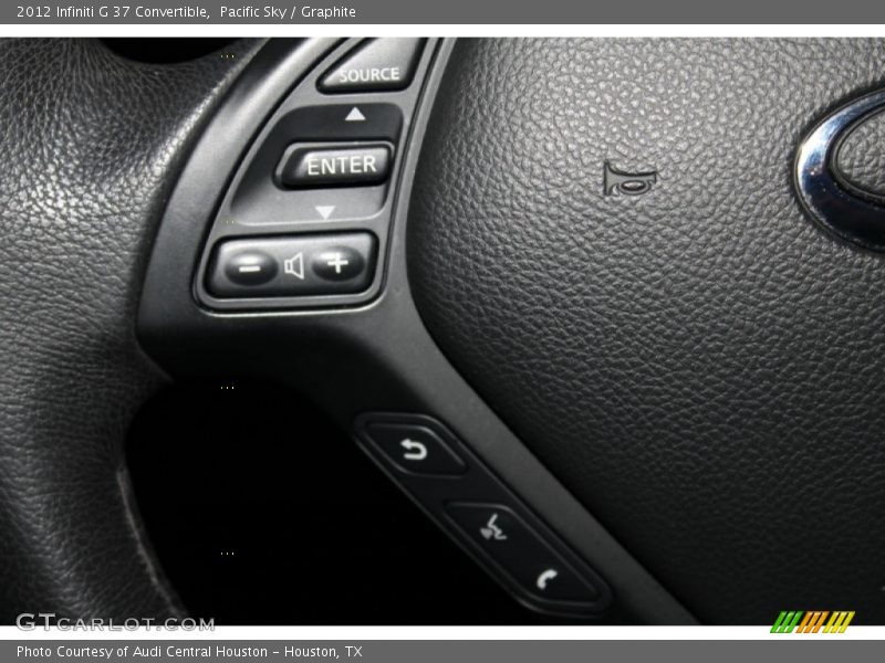 Pacific Sky / Graphite 2012 Infiniti G 37 Convertible