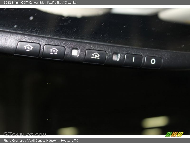 Pacific Sky / Graphite 2012 Infiniti G 37 Convertible