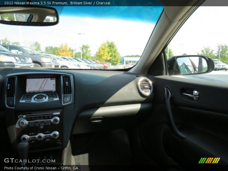 Brilliant Silver / Charcoal 2012 Nissan Maxima 3.5 SV Premium