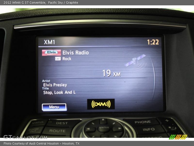 Pacific Sky / Graphite 2012 Infiniti G 37 Convertible