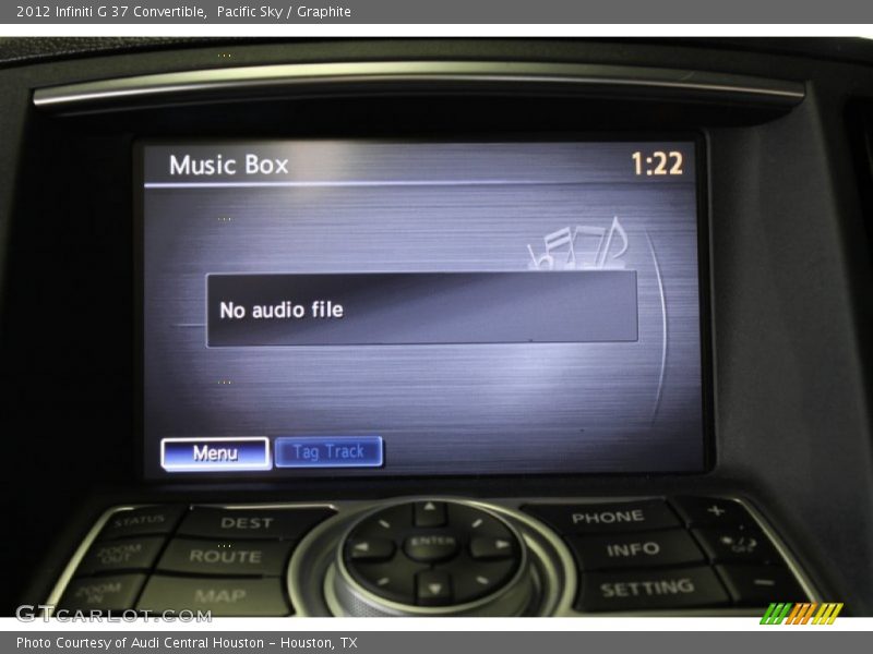 Pacific Sky / Graphite 2012 Infiniti G 37 Convertible