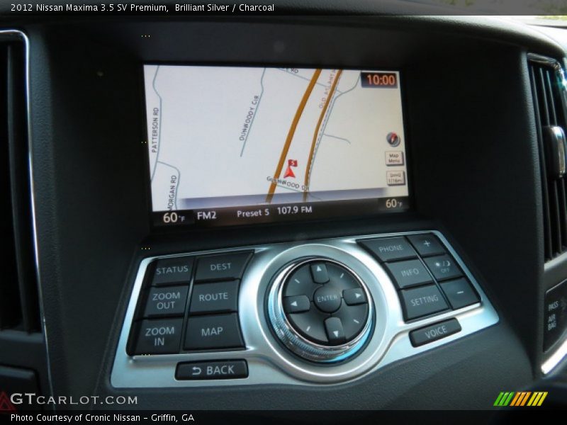 Brilliant Silver / Charcoal 2012 Nissan Maxima 3.5 SV Premium