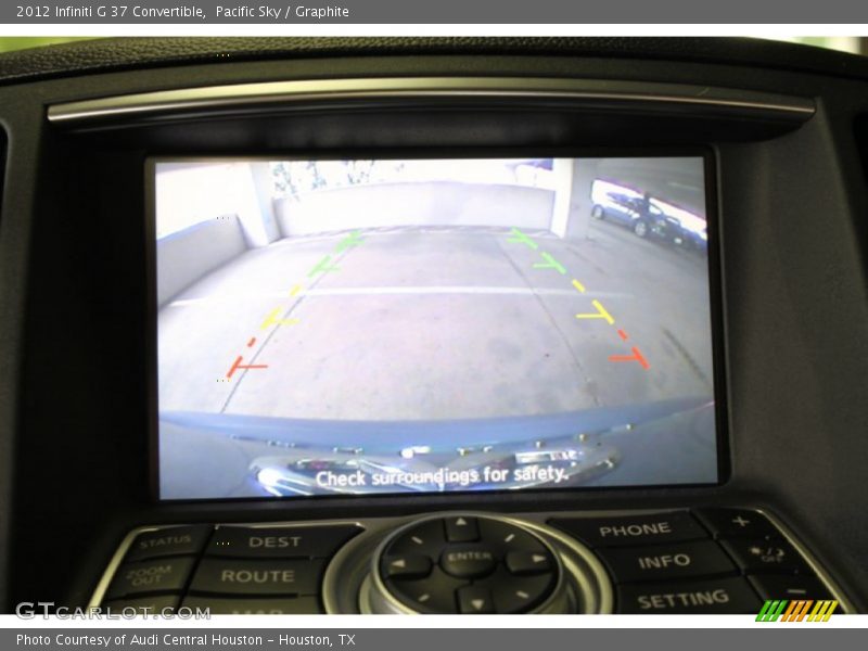 Pacific Sky / Graphite 2012 Infiniti G 37 Convertible
