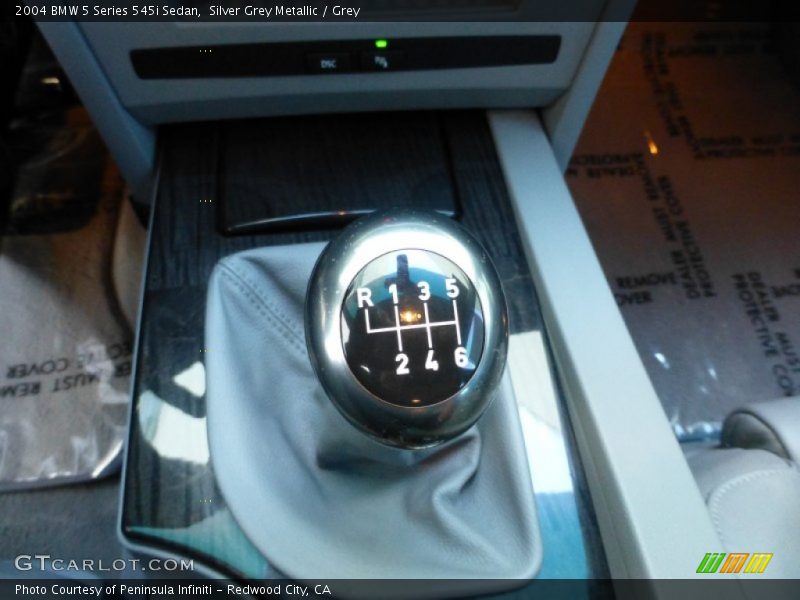  2004 5 Series 545i Sedan 6 Speed Manual Shifter