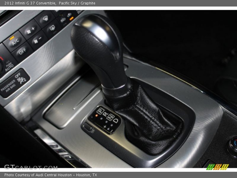 Pacific Sky / Graphite 2012 Infiniti G 37 Convertible