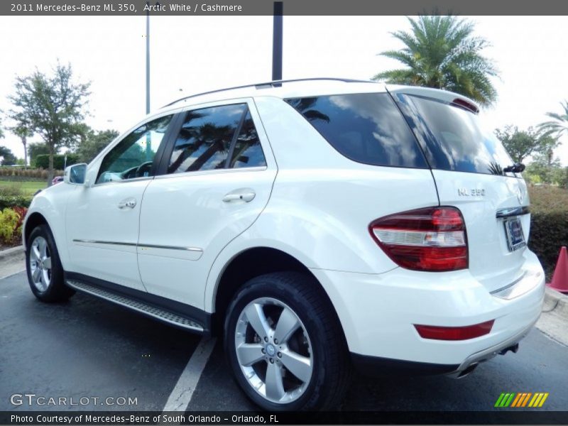 Arctic White / Cashmere 2011 Mercedes-Benz ML 350