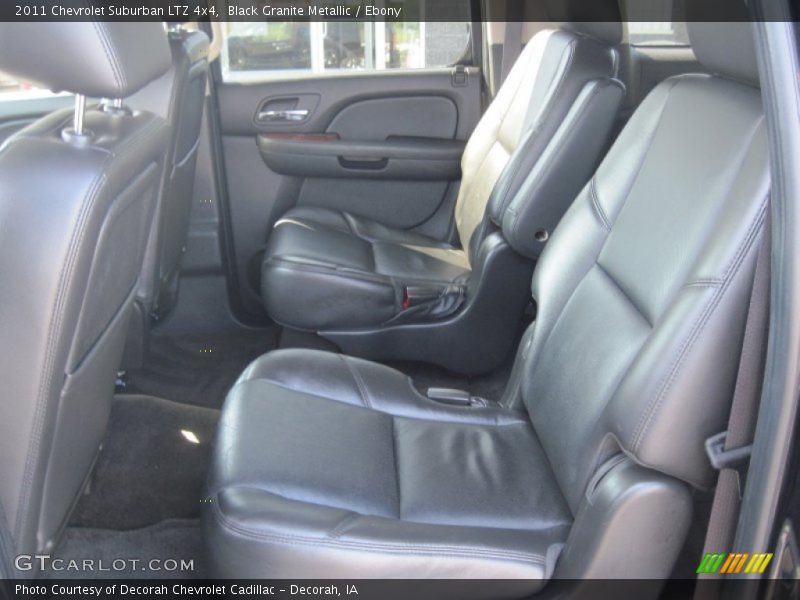 Black Granite Metallic / Ebony 2011 Chevrolet Suburban LTZ 4x4
